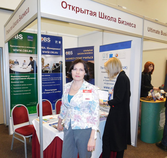 Открытая школа бизнеса менеджер на выставке