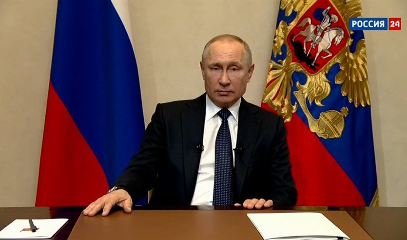 Путин заявил, что следующая неделя будет нерабочей